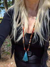 Chakra Balancing Mala Necklace