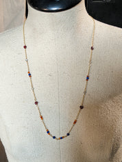 Subtle Sunrise Necklace in Gold Fill