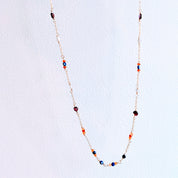 Subtle Sunrise Necklace in Gold Fill