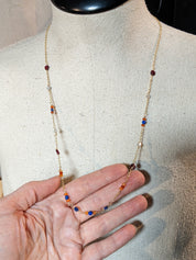 Subtle Sunrise Necklace in Gold Fill