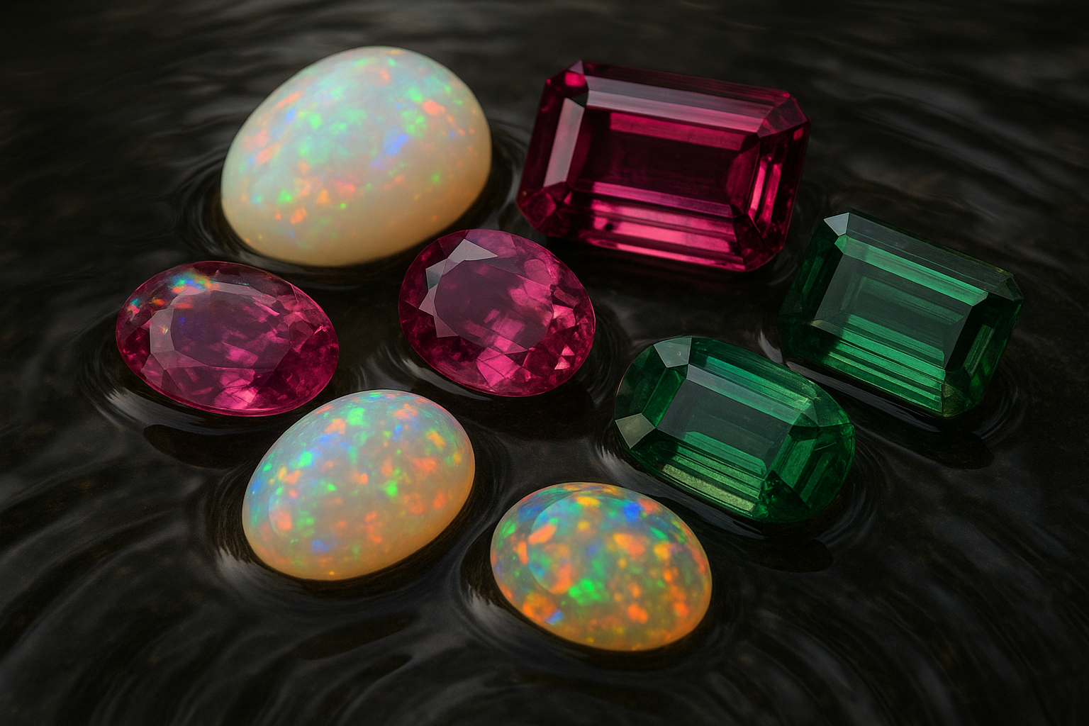 The Real October Birthstone — Opal, Tourmaline, and Their Stories Through Time