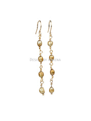 Gold Pearl Earrings on Gold Fill