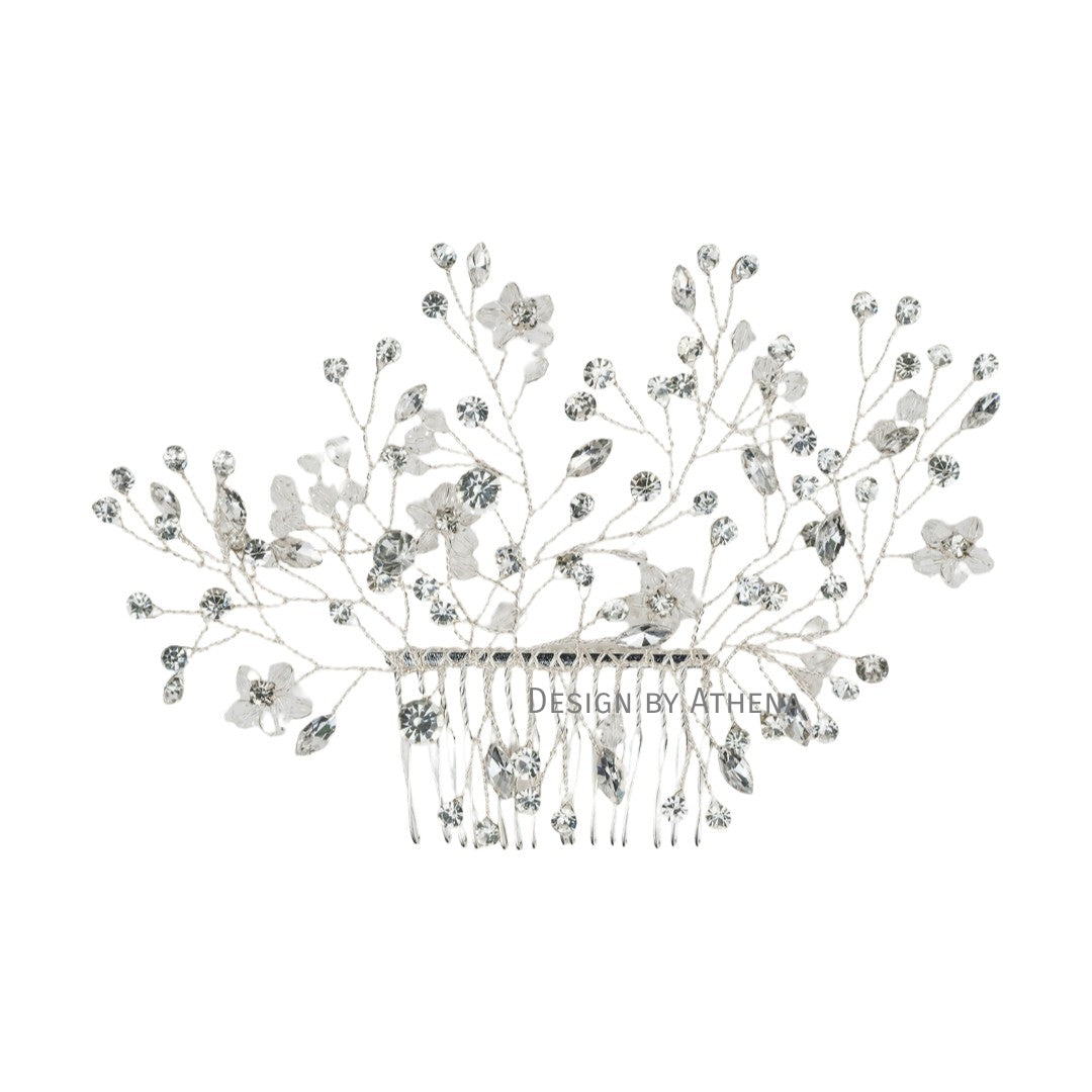 #32: Silver Bridal Hair Comb