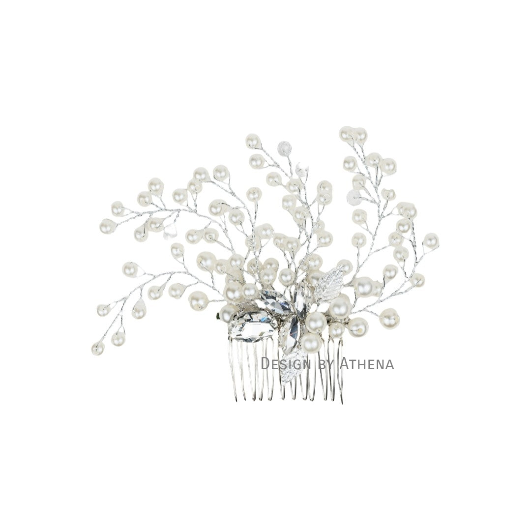 #30: Silver Bridal Hair Comb