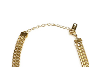Sample Sale: Double Curb Necklace in Stainless Steel