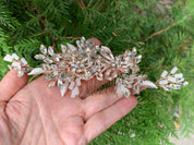 #040: Rose Gold Bridal Hair Comb