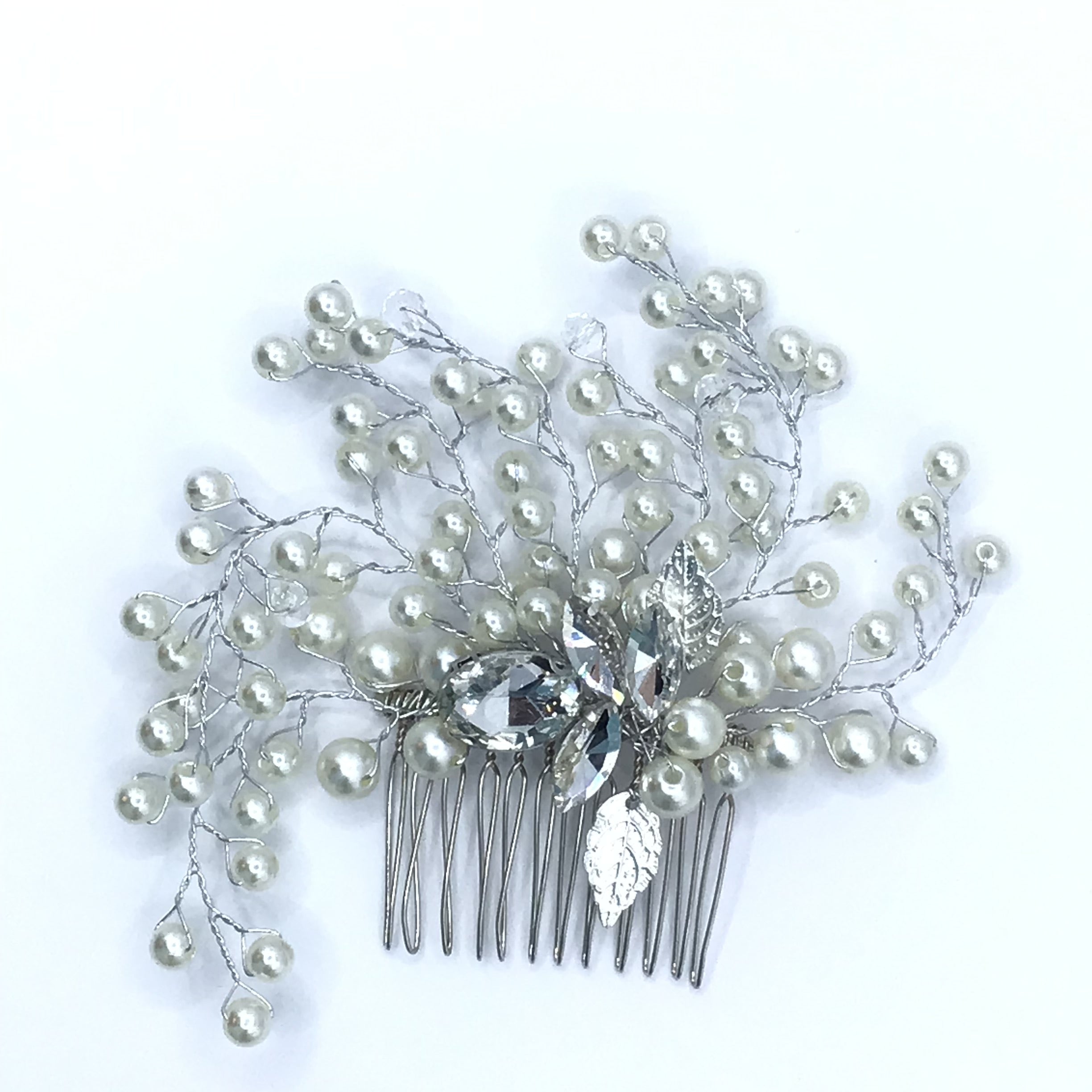 #30: Silver Bridal Hair Comb