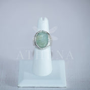 Seraphina’s Sea Ring | Ready-to-Ship Aquamarine Birthstone Ring | Sterling Silver