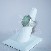 Seraphina’s Sea Ring | Ready-to-Ship Aquamarine Birthstone Ring | Sterling Silver