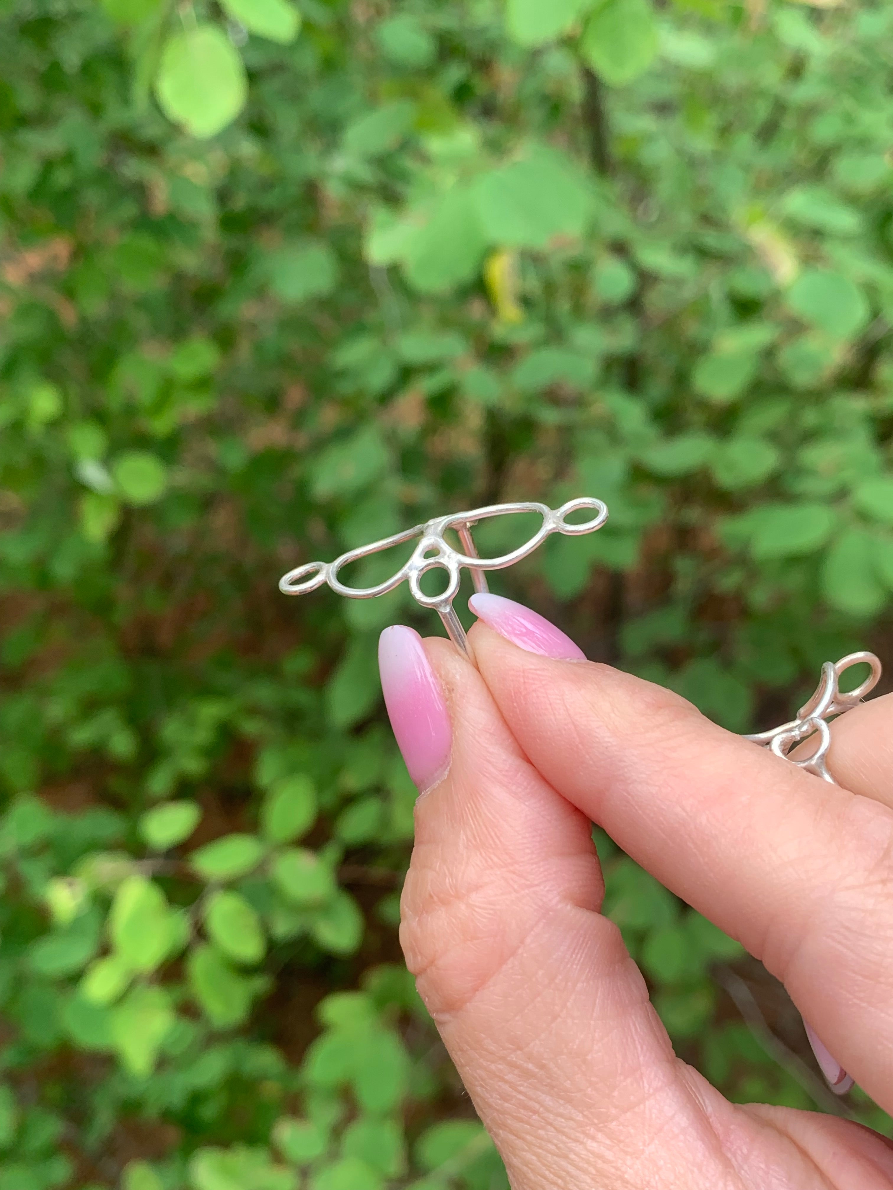 Open Circle Ring | Sterling Silver or 18K Gold | Circa | Handcrafted Geometric Statement Ring