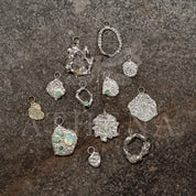 Sterling Silver Chrysoprase Pendant – Artemis Seed | Recycled Silver Goddess Jewelry (Chain Optional)