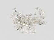 #010: Silver Bridal Hair Comb