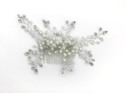 #019: Silver Bridal Hair Comb