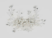 #019: Silver Bridal Hair Comb