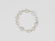 Moonstone Bracelet | Sterling Silver | Handmade June Birthstone Gift