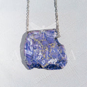 Royal Purple Jasper Pendant Necklace | Sterling Silver | Unique Nature-Inspired Jewelry