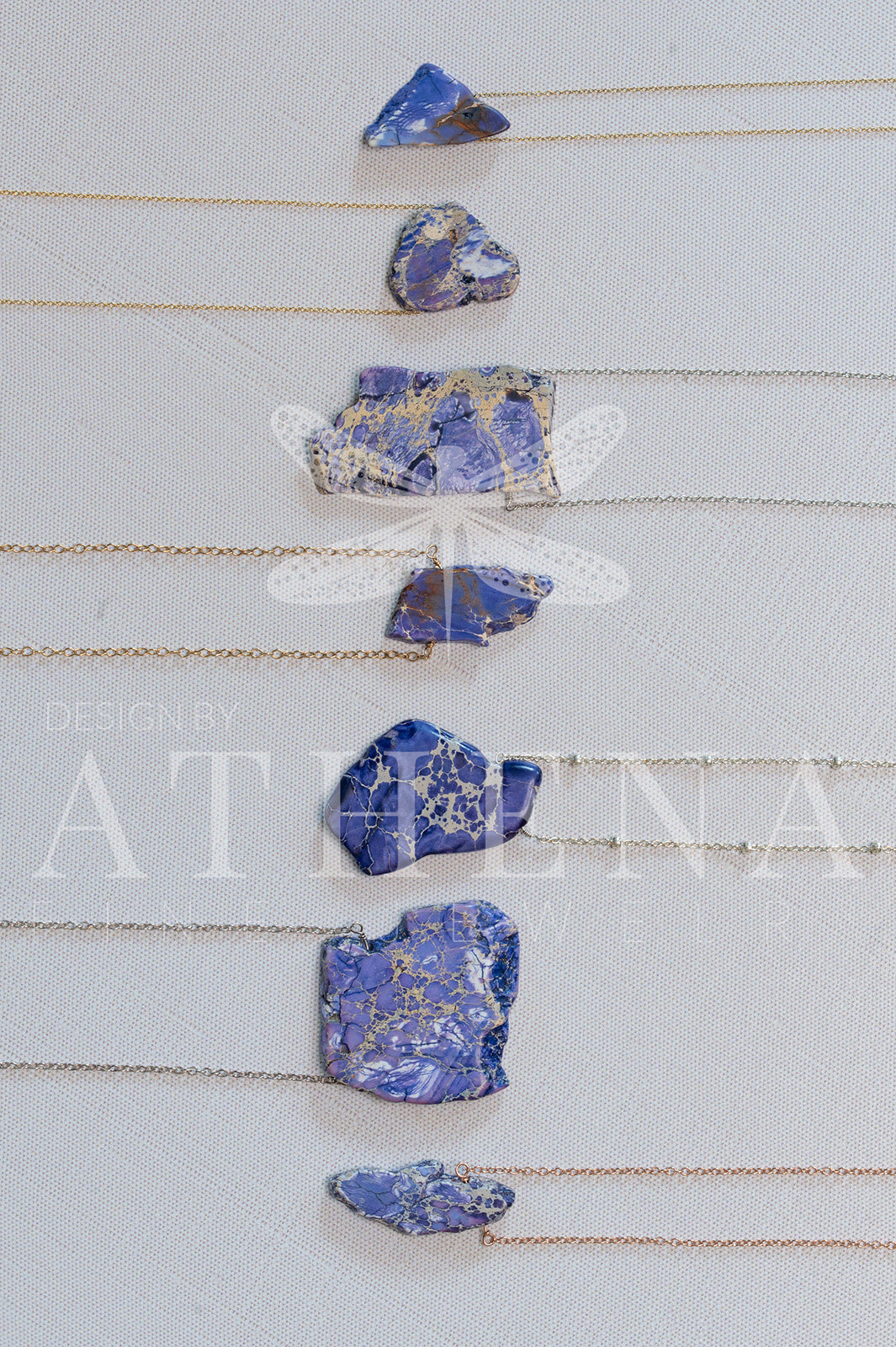 Royal Purple Jasper Pendant Necklace | Sterling Silver | Unique Nature-Inspired Jewelry
