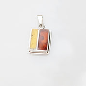 Daybreak Pendant | Sterling Silver Baltic Amber | Tears of the Sun