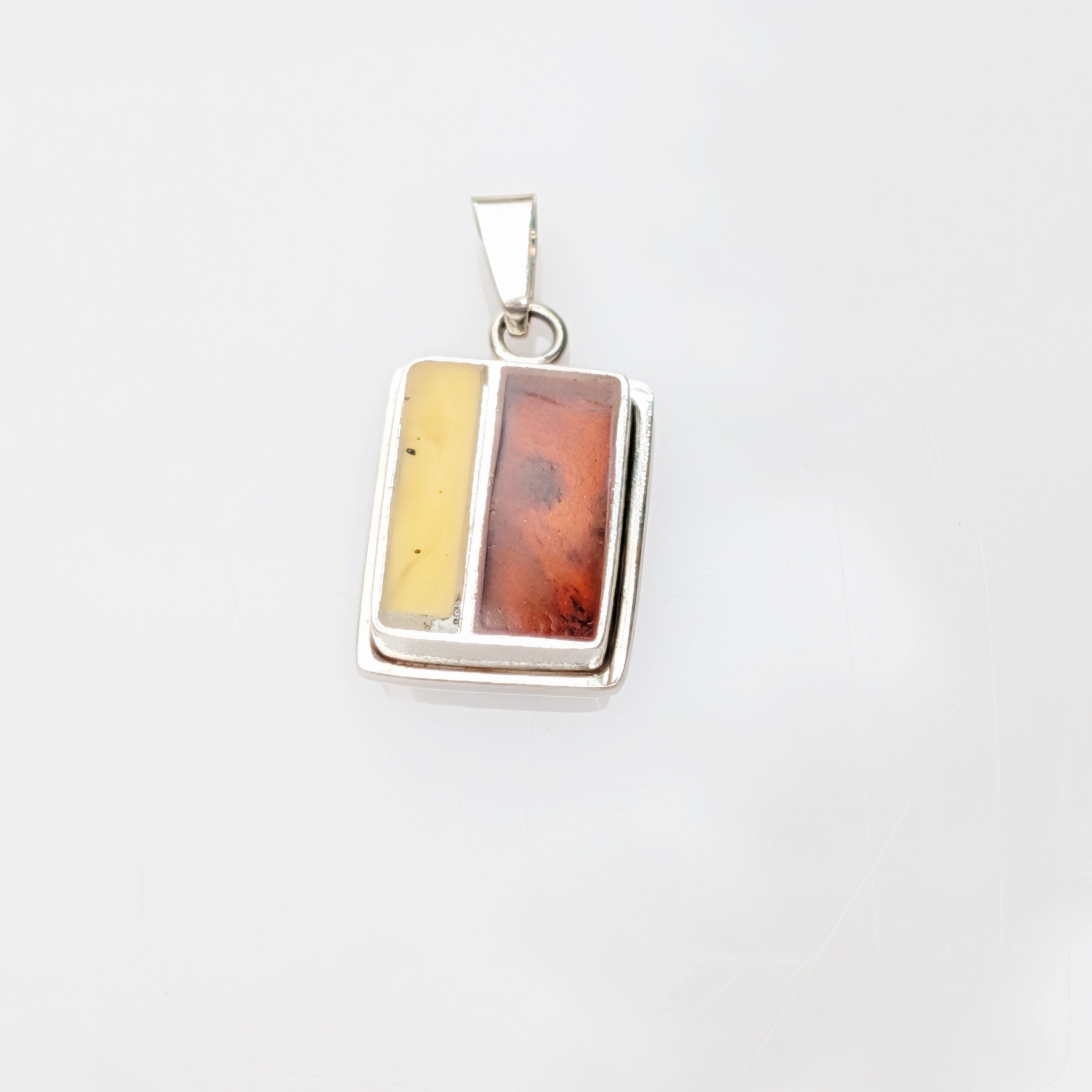 Daybreak Pendant | Sterling Silver Baltic Amber | Tears of the Sun
