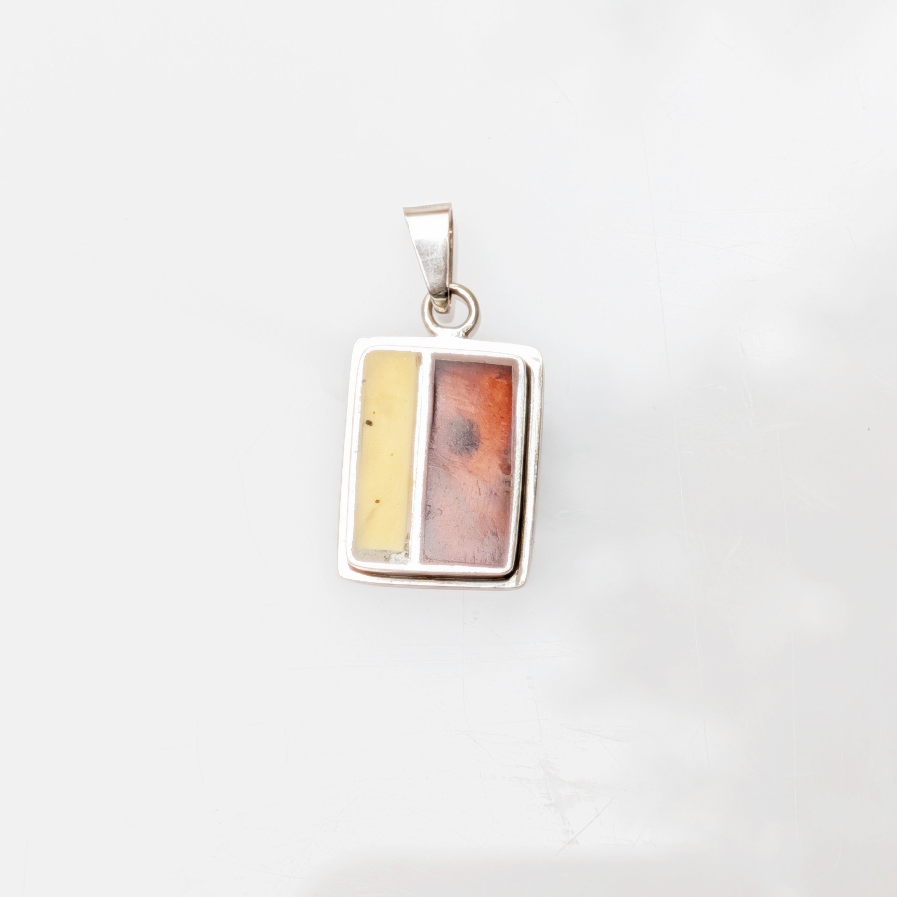 Daybreak Pendant | Sterling Silver Baltic Amber | Tears of the Sun