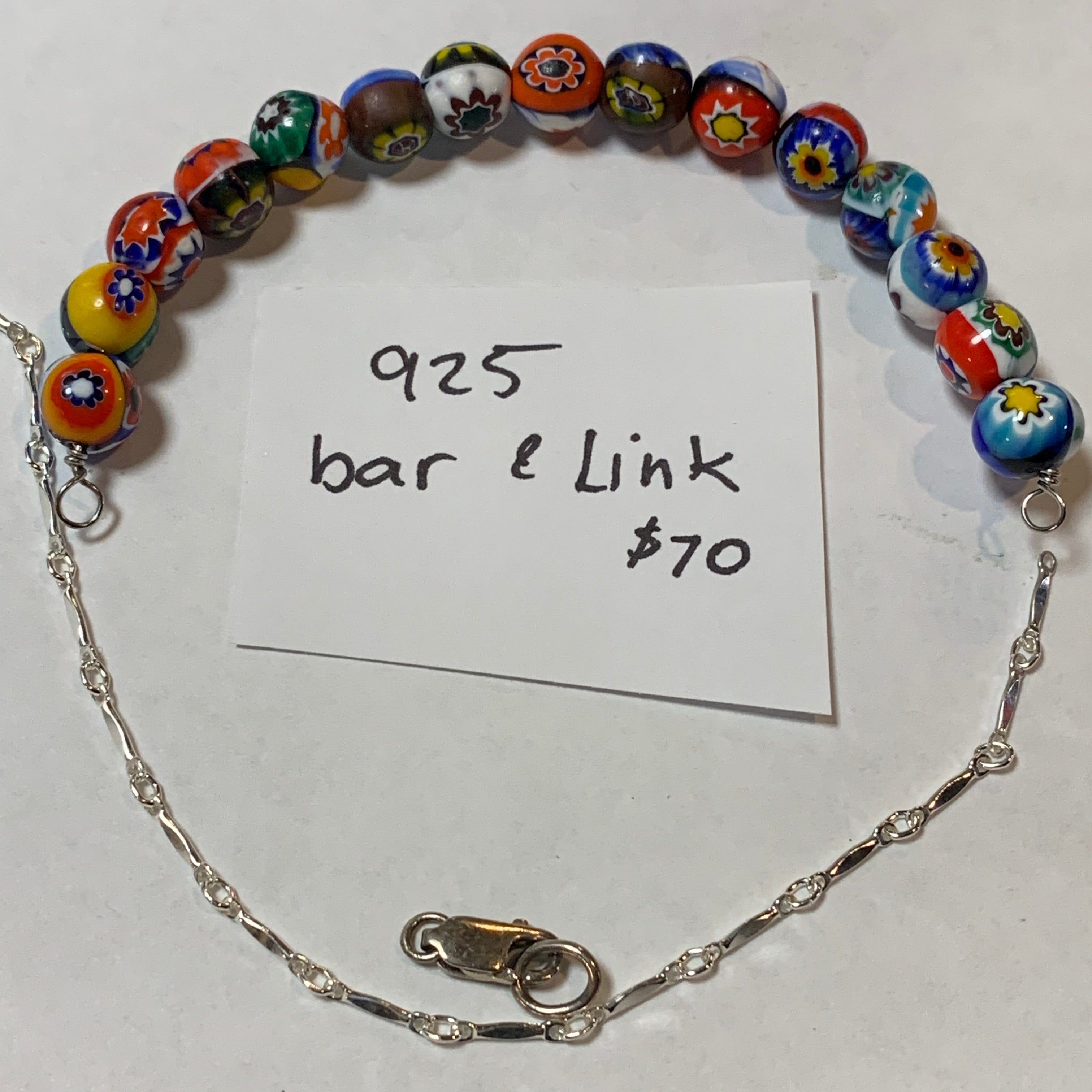 Reserved for Sophia – Custom Sterling Silver Bracelet