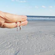 Seahorse Earrings in Sterling Silver