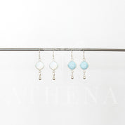 Opalite Earrings in Sterling Silver – Effortless Elegance for the Modern Woman