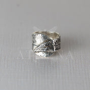 Croton Leaf Wrap Ring – Sterling Silver or 18K Gold (Made to Order) - The Captiva Collection