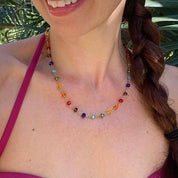 Chakra Necklace in Gold Fill