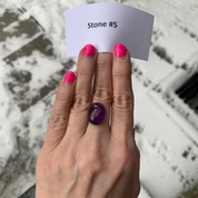 Custom Amethyst Ring – February Birthstone | Amethystos Myth | Handcrafted Amethyst Ring | Greek Mythology Jewelry | February Birthstone