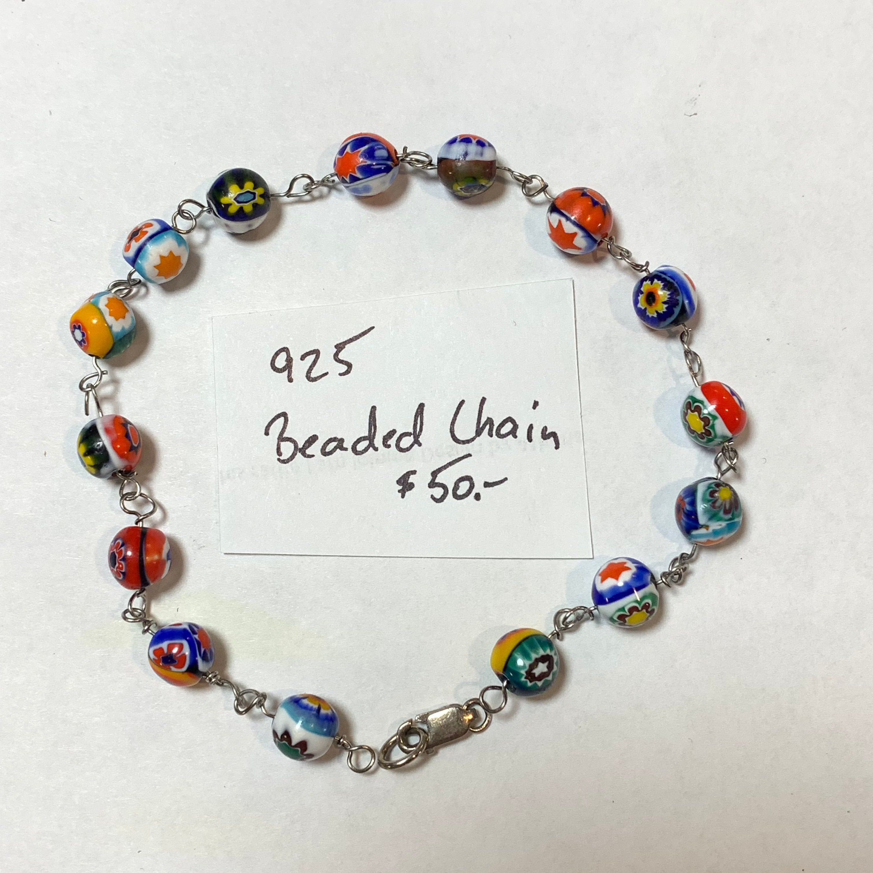 Reserved for Sophia – Custom Sterling Silver Bracelet