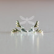 Sample Sale: Two Tone Reindeer Sterling Silver Earrings