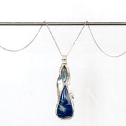 Echoes of the Lake: Labradorite & Lapis Lazuli in Sterling Silver