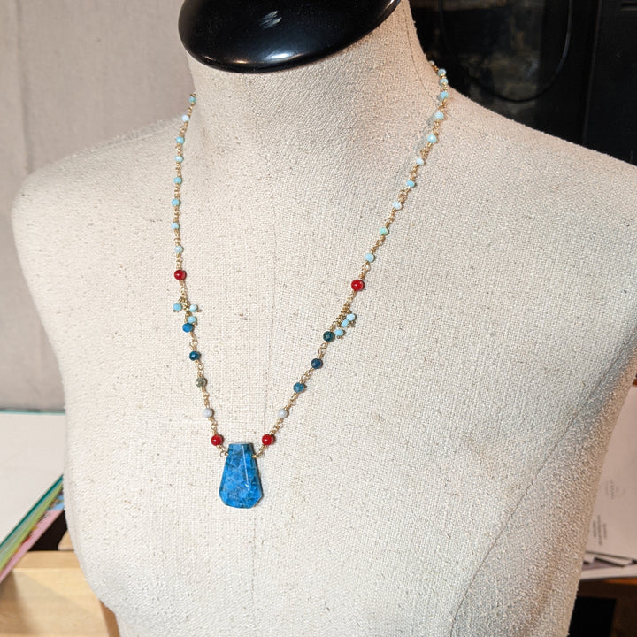 Sunlit Seas necklace