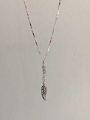 Filigree Wing Necklace in Sterling Silver