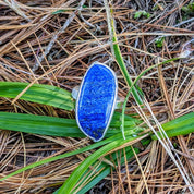 Lapis Lazuli Ring in Sterling Silver – Organic Elegance Echoes of the Lake Collection