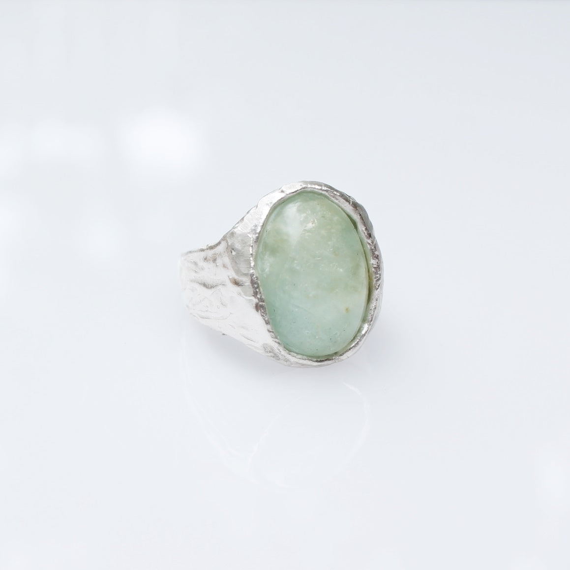 Seraphina’s Sea Ring | Ready-to-Ship Aquamarine Birthstone Ring | Sterling Silver