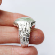 Seraphina’s Sea Ring | Ready-to-Ship Aquamarine Birthstone Ring | Sterling Silver