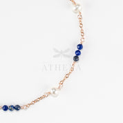 Royal Sunset Anklet in Rose Gold Fill