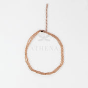 Layering Rose Gold Fill Anklet