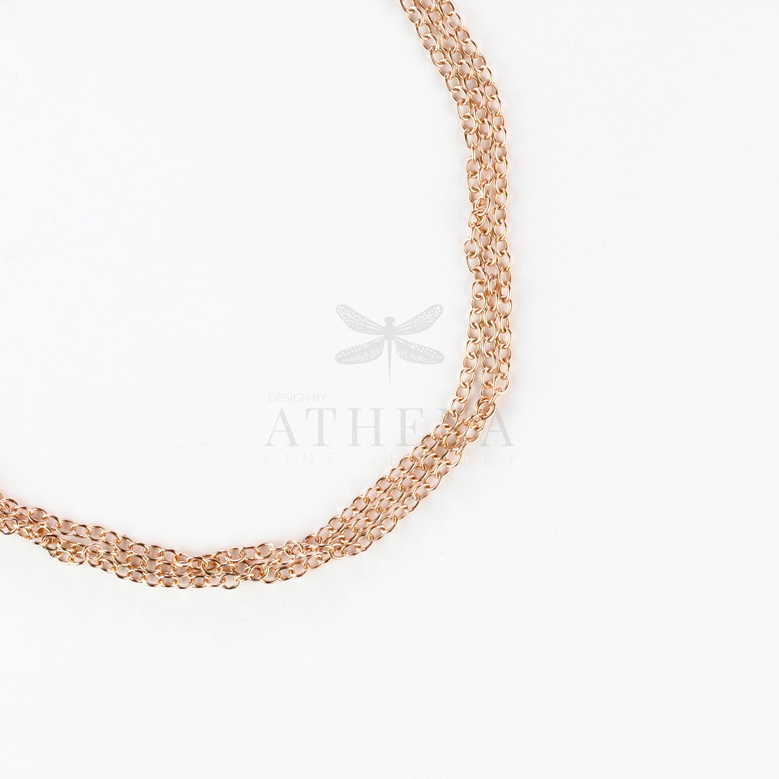 Layering Rose Gold Fill Anklet