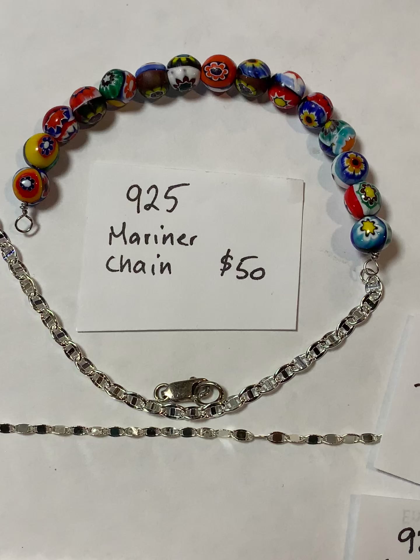 Reserved for Sophia – Custom Sterling Silver Bracelet