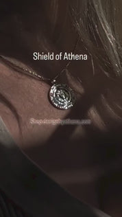 The Shield of Athena | Pendant | Made to Order | Sterling or Gold