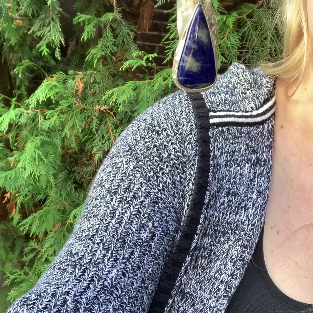 Echoes of the Lake: Labradorite & Lapis Lazuli in Sterling Silver