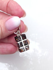 Golden Axis Pendant | Sterling Silver Baltic Amber | Tears of the Sun