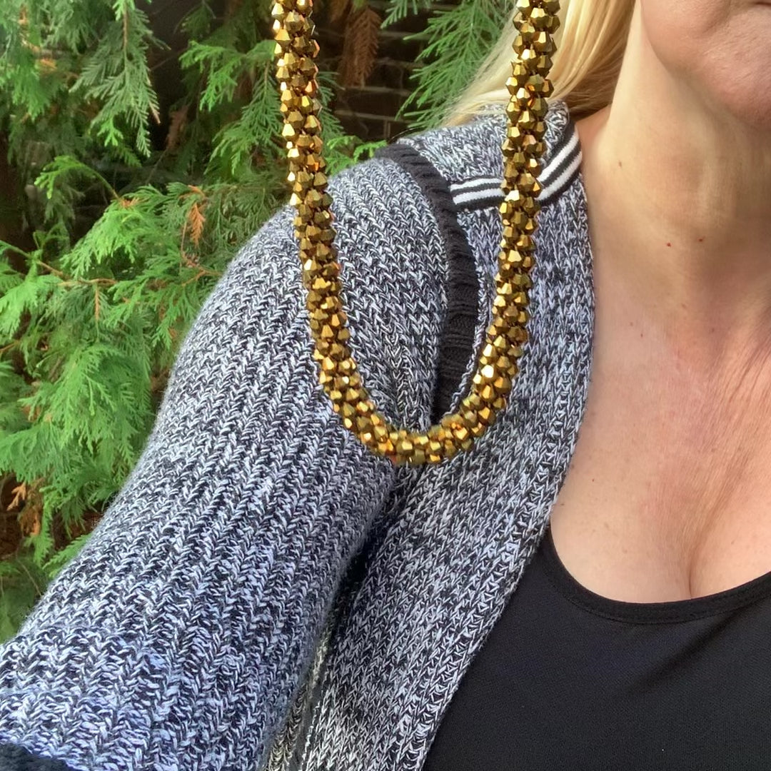 Sample Sale: Gold Rope Necklace