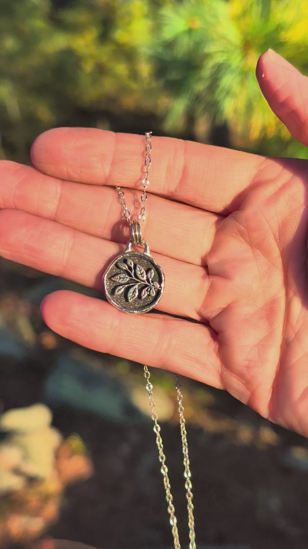 Olive Branch Pendant