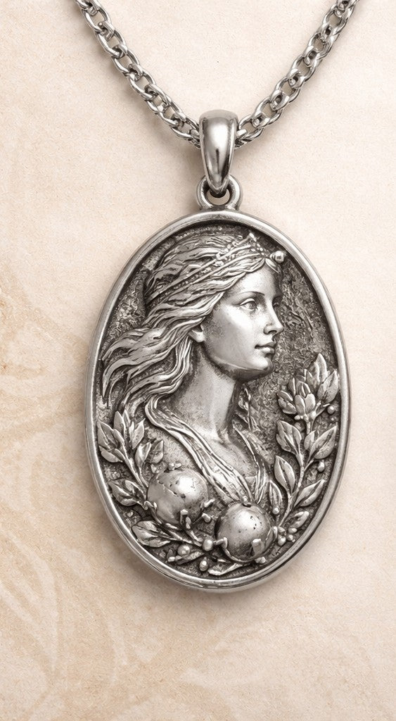 Hera Pendant – Queen of Olympus Medallion Necklace