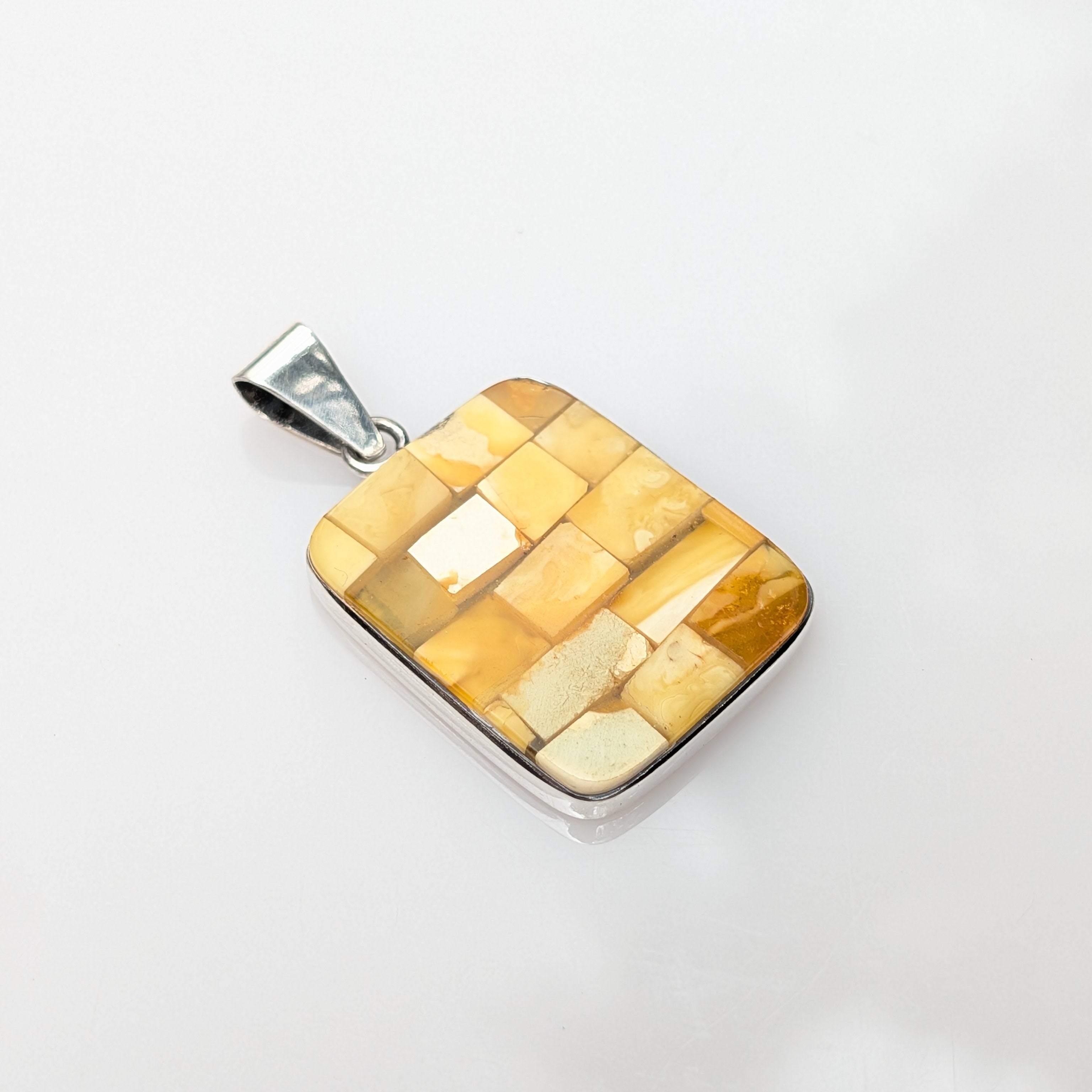 Temple of Light Pendant | Sterling Silver Baltic Amber | Tears of the Sun