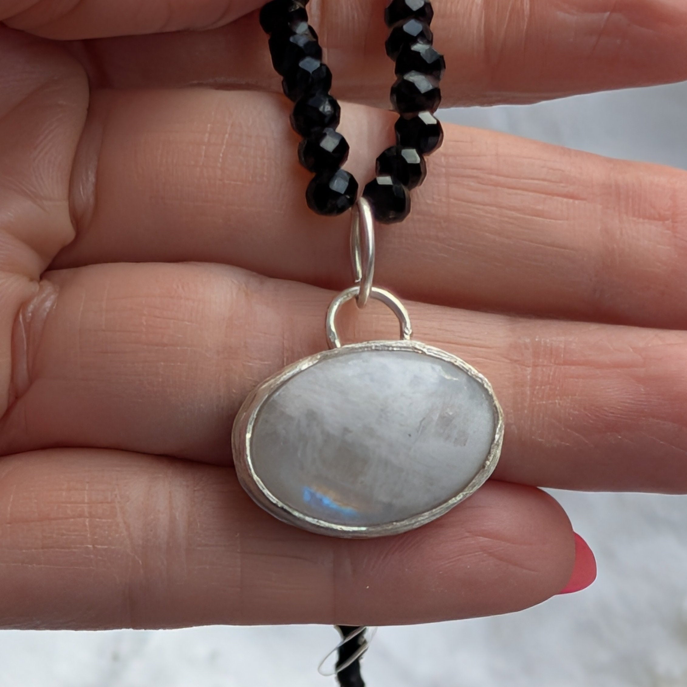 Moonstone Necklace | The Night Sea Collection